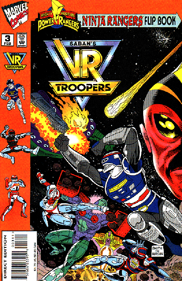 Saban's Mighty Morphin Power Rangers: Ninja Rangers / VR Troopers #3