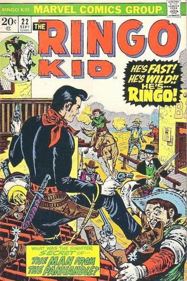 The Ringo Kid #22 cover