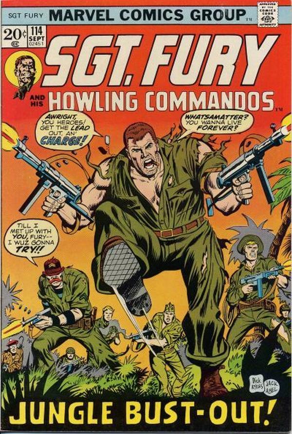Sgt. Fury #114 cover