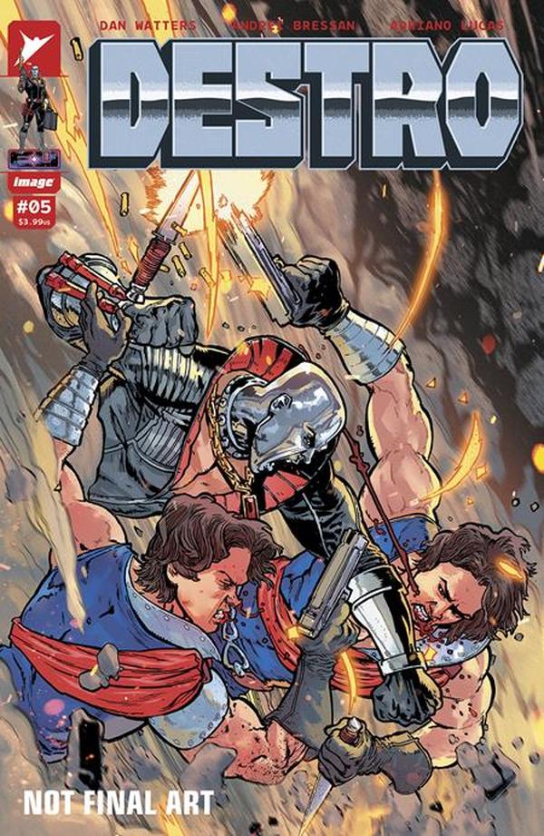 Destro #5 cover