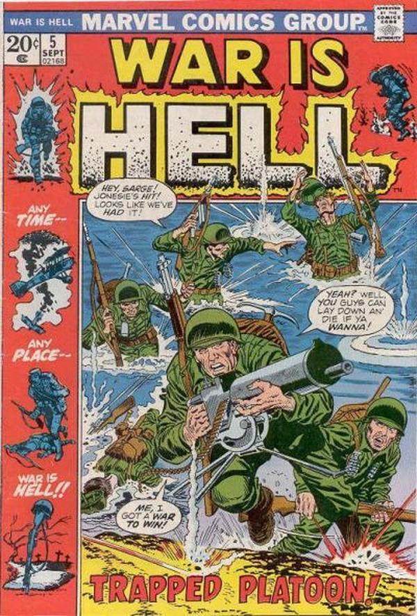 War Is Hell #5 cover