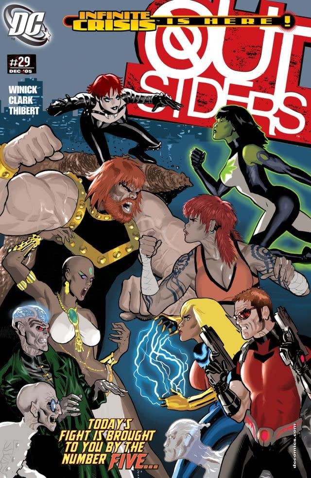 Outsiders #29 cover