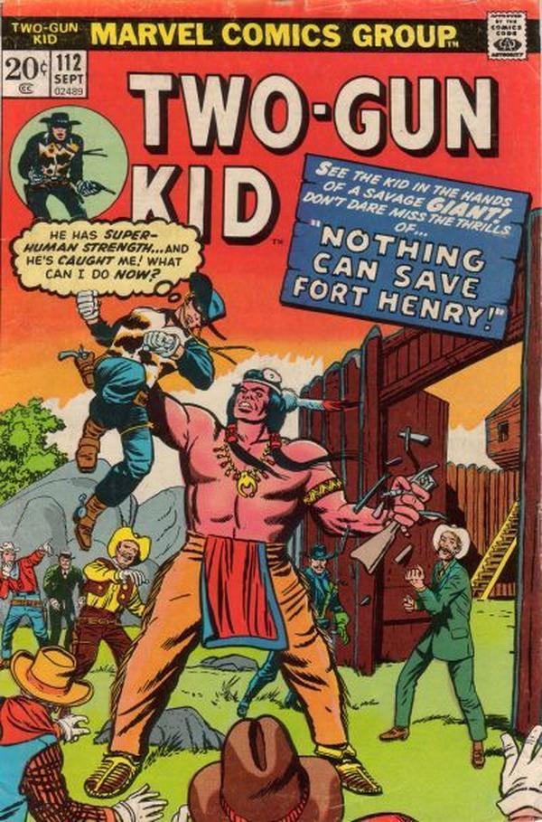 Two Gun Kid #112 cover