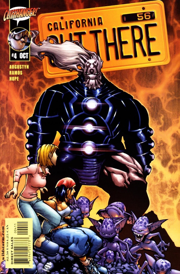Out There #4 cover