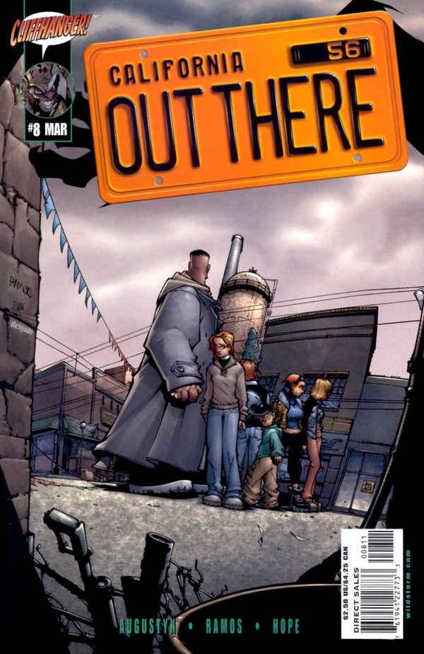 Out There #8 cover