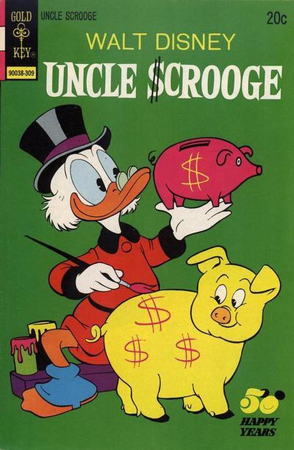 Walt Disney Uncle Scrooge #107 cover