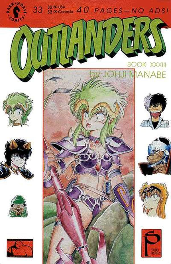 Outlanders #33 cover