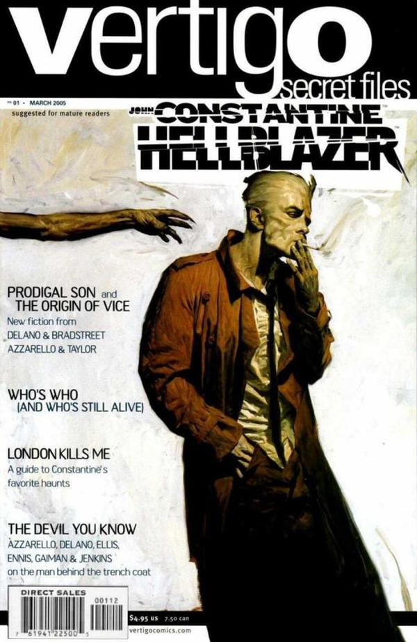 Vertigo Secret Files: Hellblazer #1 cover