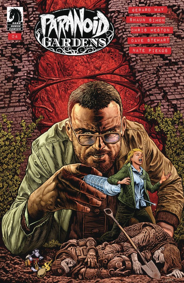 Paranoid Gardens #4 cover
