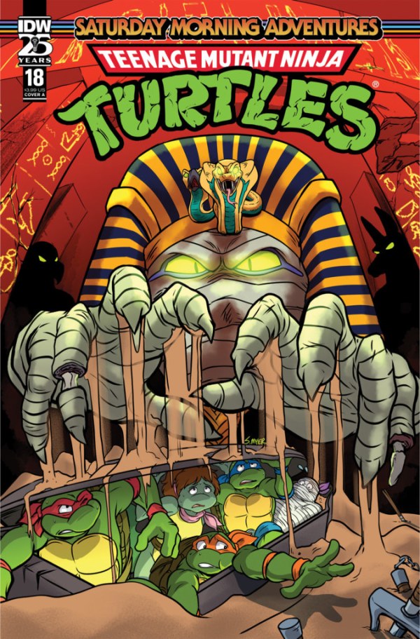 Teenage Mutant Ninja Turtles: Saturday Morning Adventures #18 cover