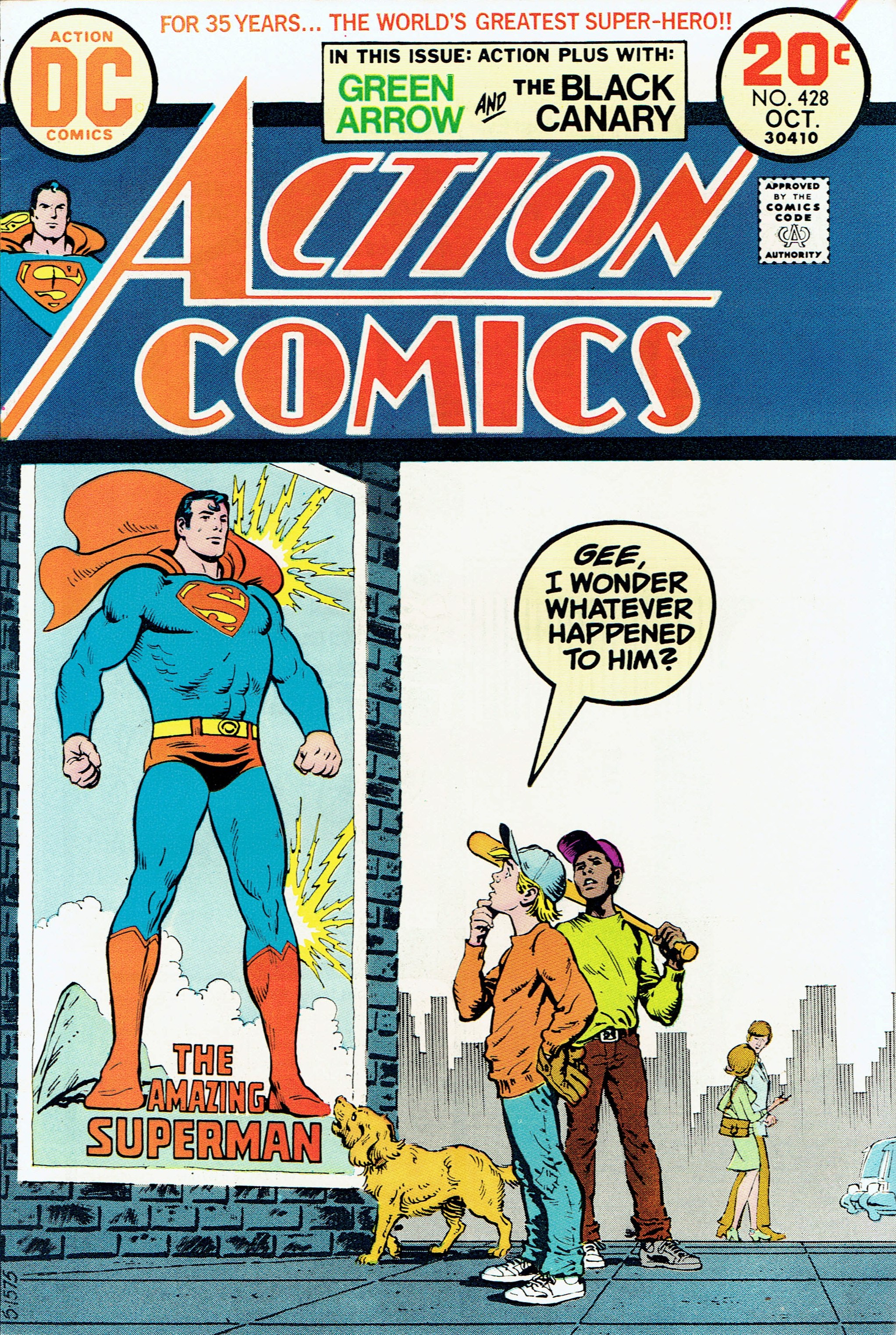 Action Comics #428 cover