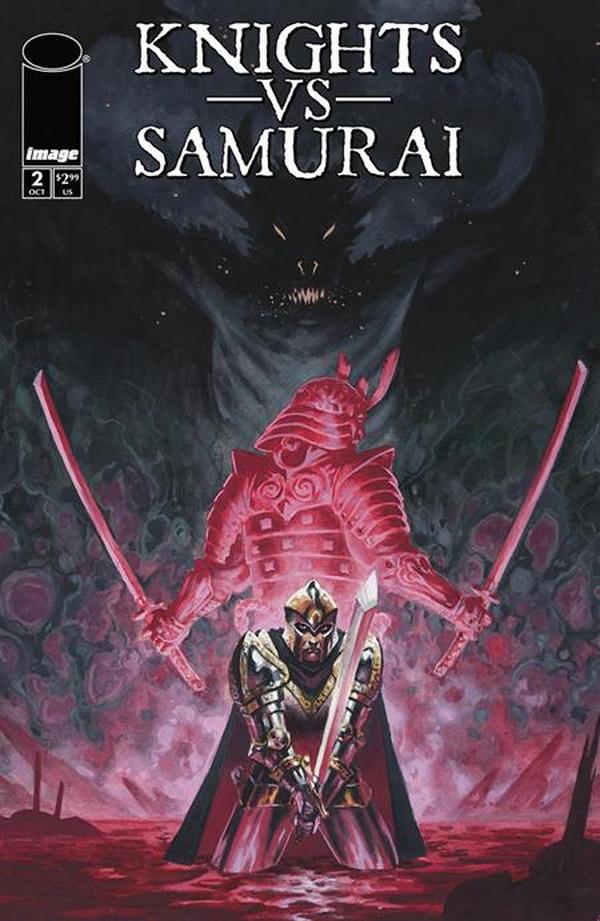 Knights vs Samurai #2 cover