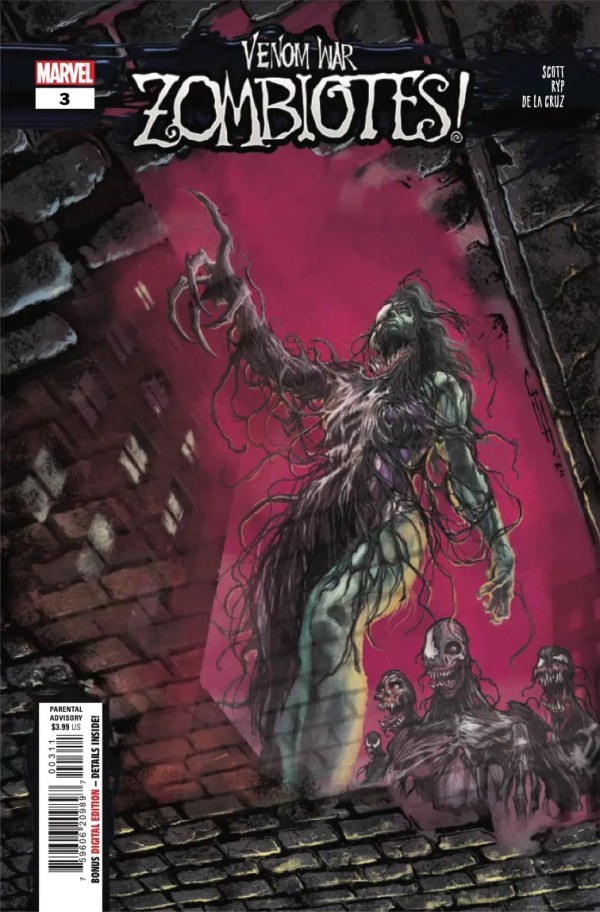 Venom War: Zombiotes #3 cover