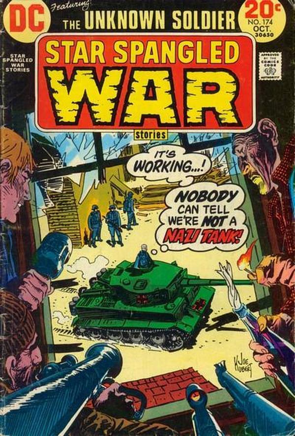 Star Spangled War Stories #174 cover