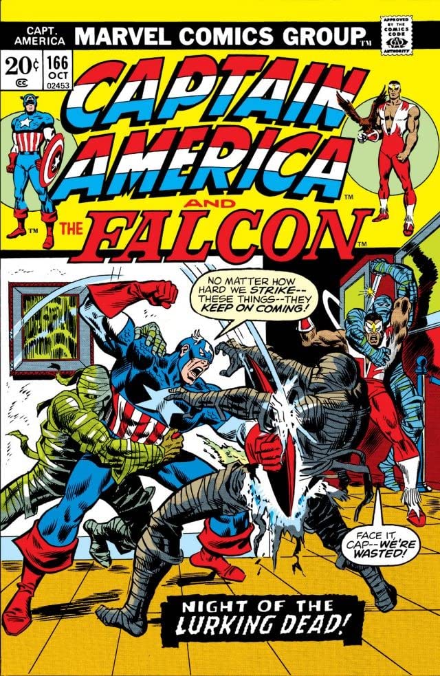 Captain America #166 cover