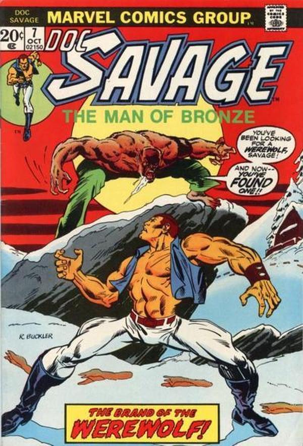 Doc Savage #7 cover