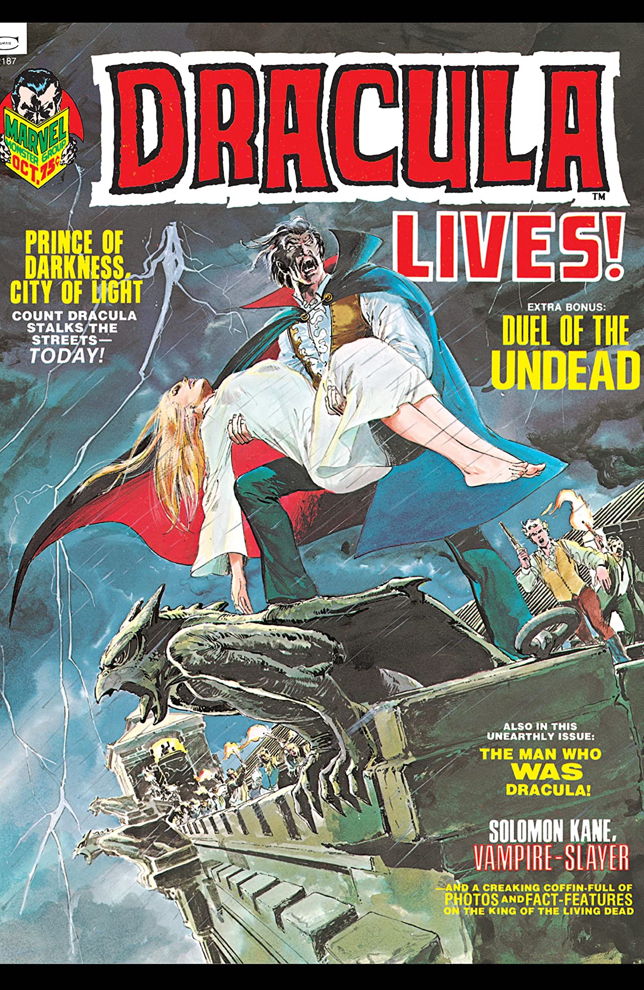 Dracula Lives #3 cover