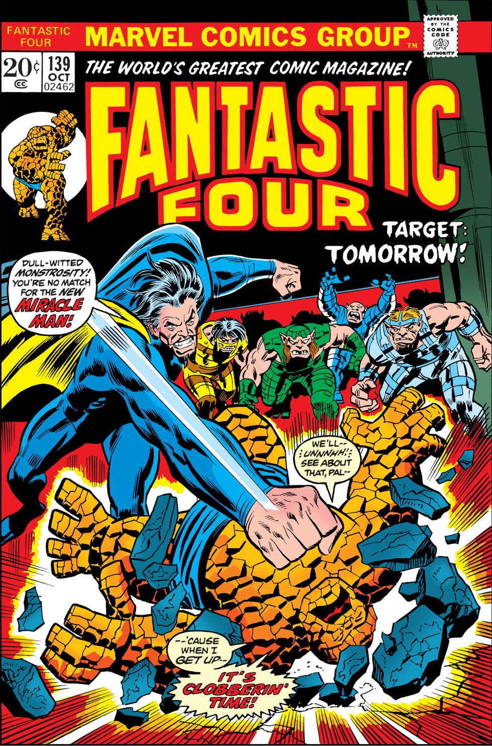 Fantastic Four #139 cover