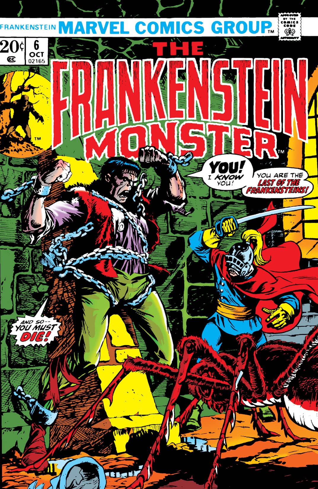 Frankenstein #6 cover