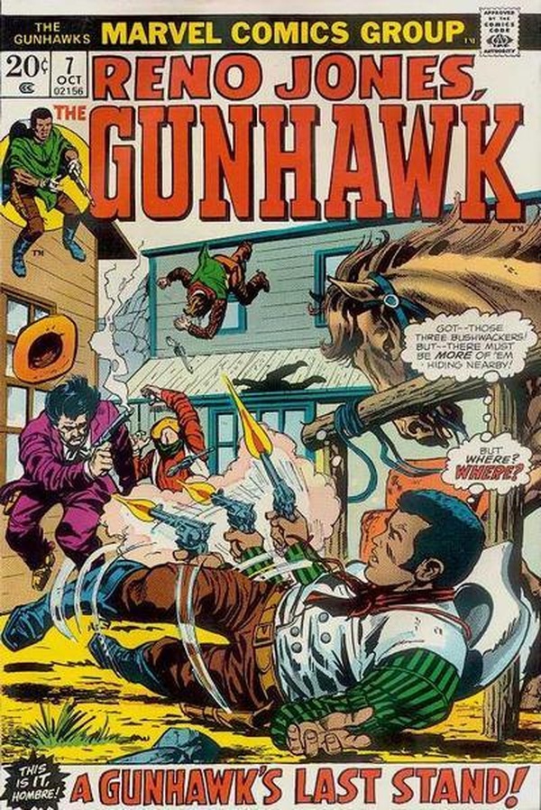 Gunhawks #7 cover