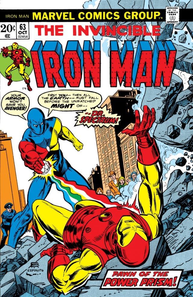 Iron Man #63 cover