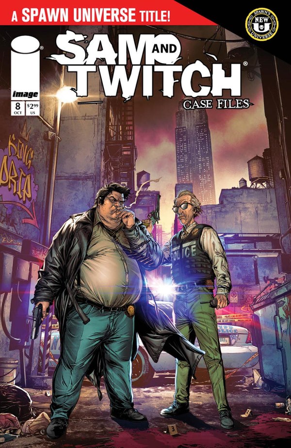 Sam and Twitch: Case Files #8 cover