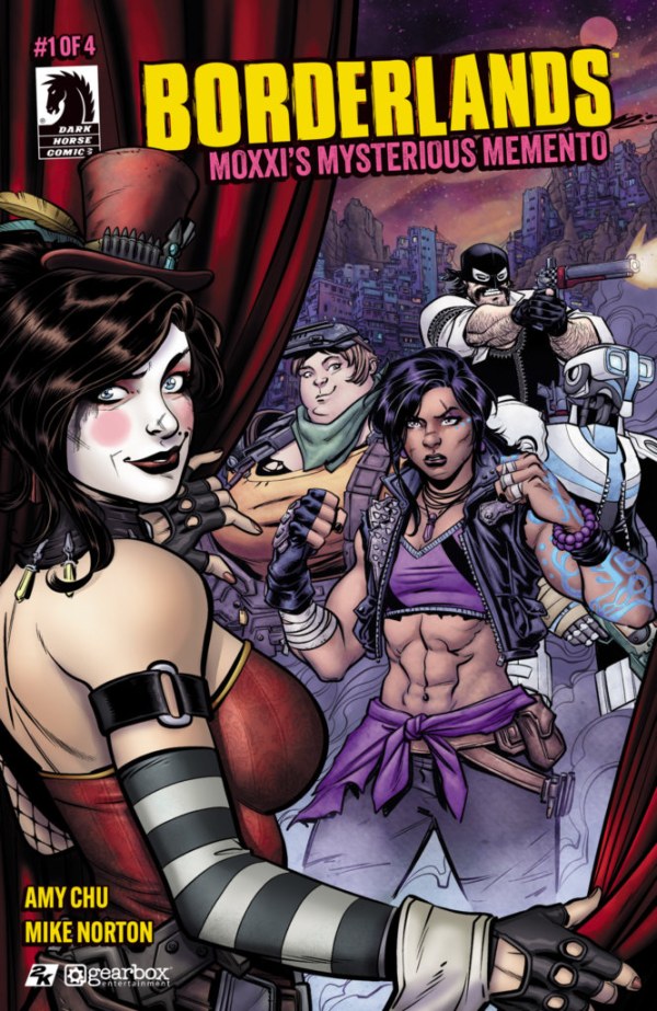 Borderlands: Moxxi's Mysterious Memento #1 cover