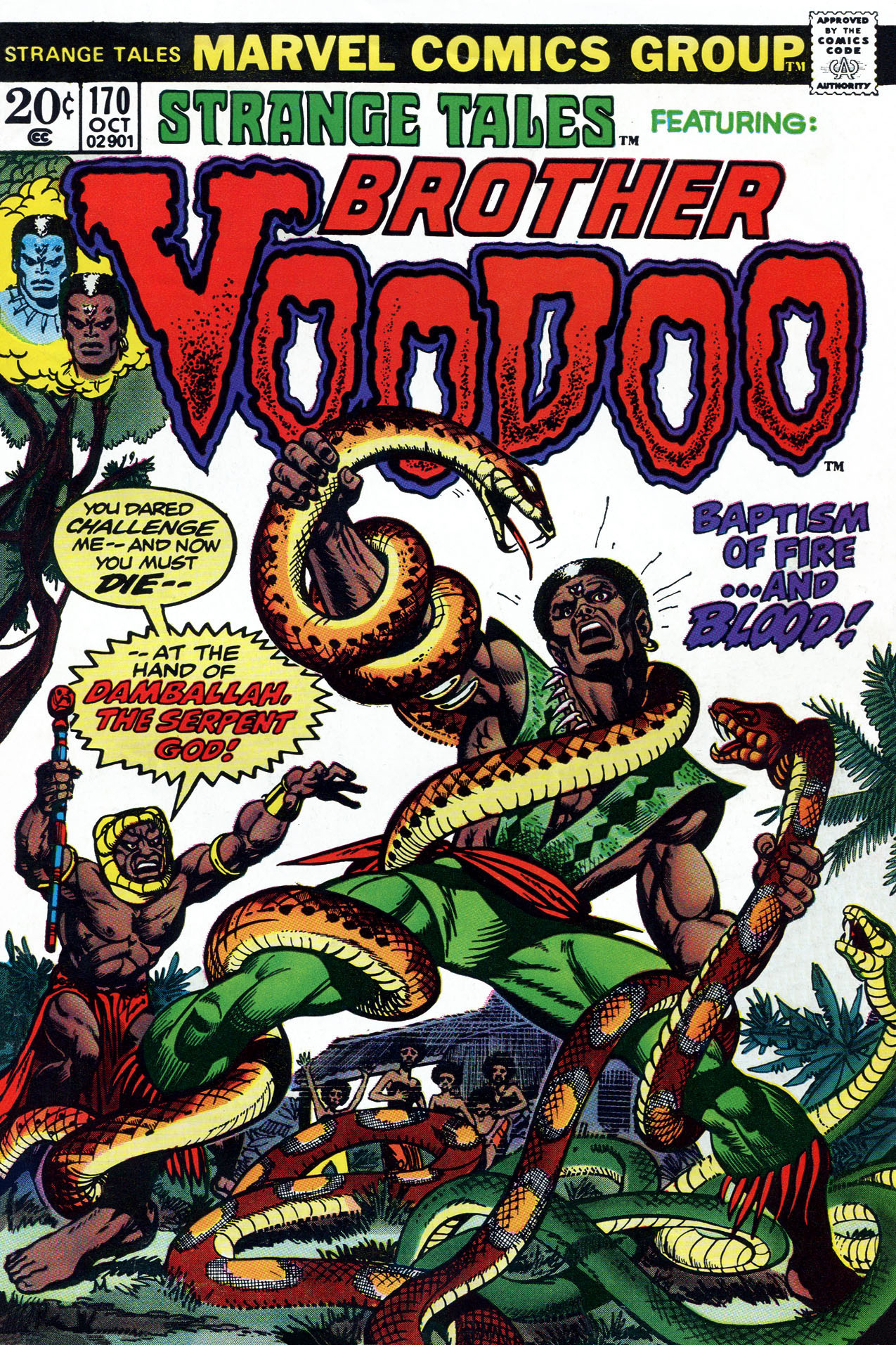 Strange Tales #170 cover