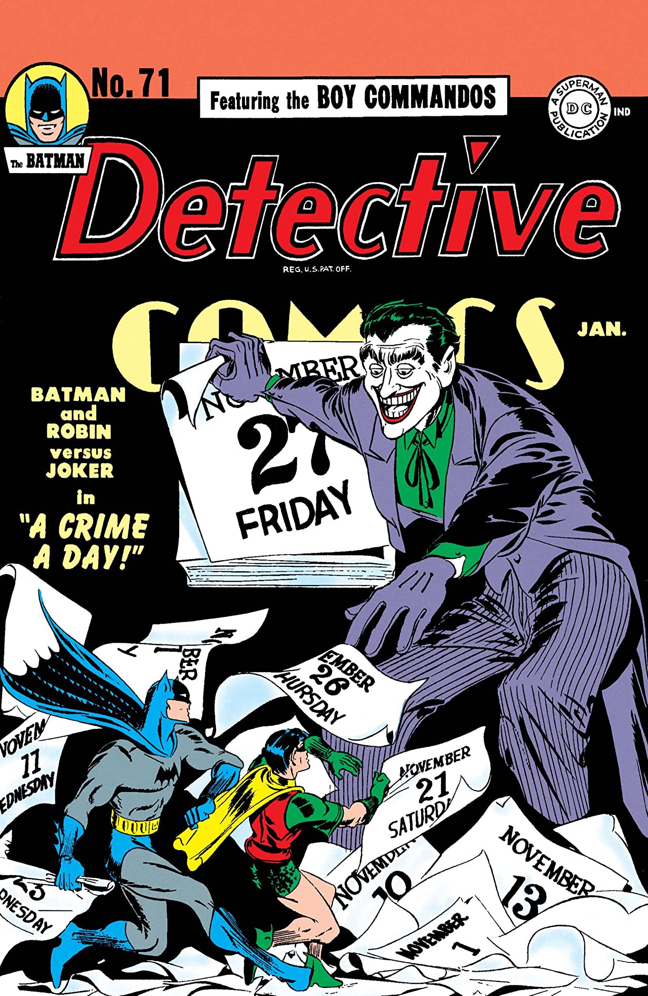 Detective Comics #71 cover