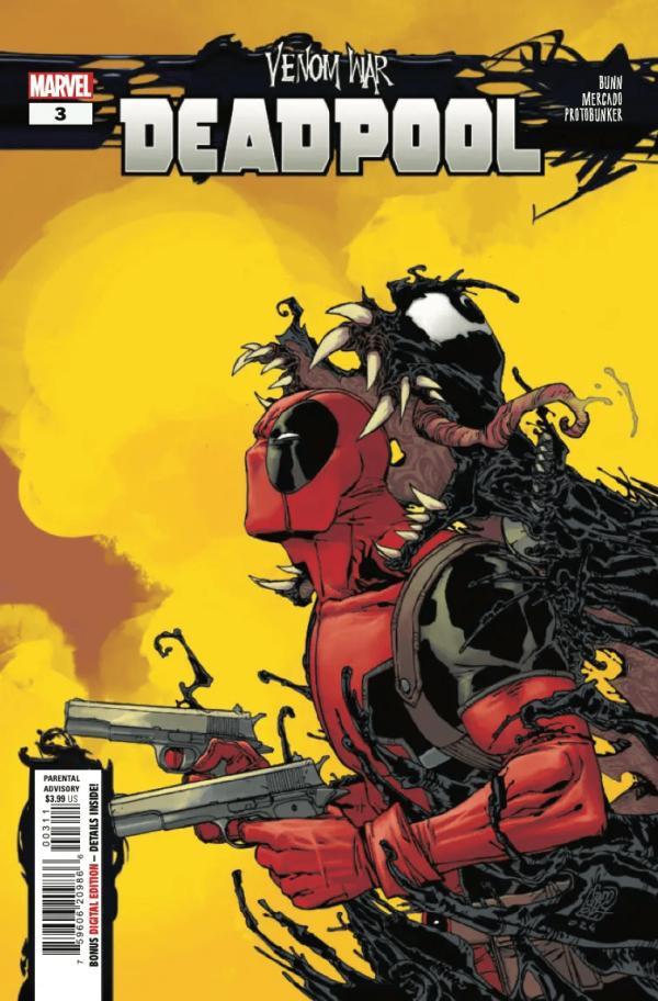 Venom War: Deadpool #3 cover