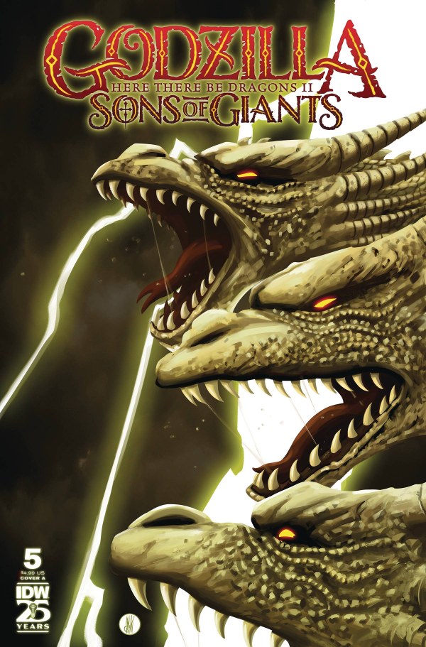 Godzilla: Here There Be Dragons II: Sons of Giants #5 cover