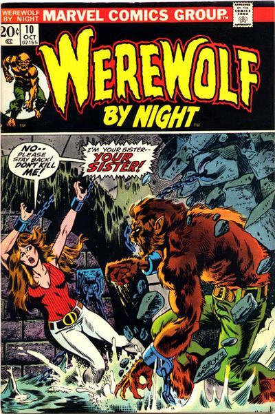 Werewolf by Night #10 cover