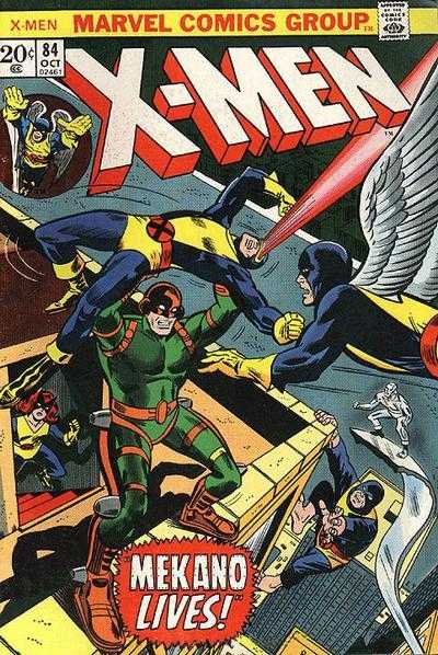 The X-Men #84 cover