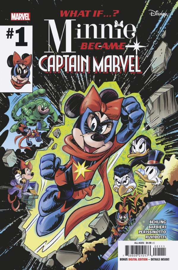 Marvel & Disney: What If...? Minnie Became Captain Marvel #1