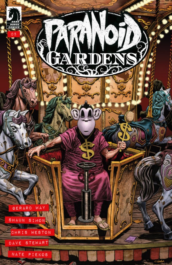Paranoid Gardens #5 cover