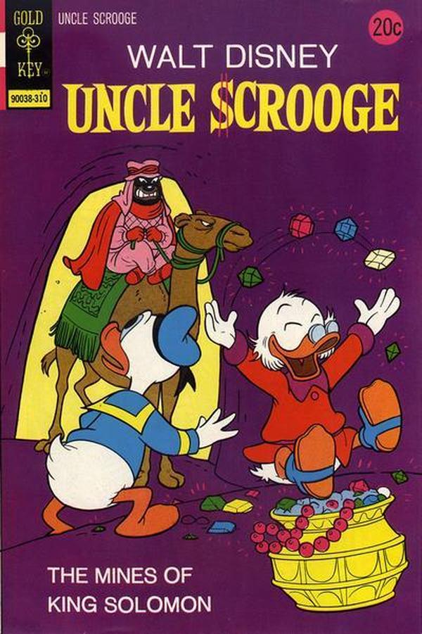 Walt Disney Uncle Scrooge #108 cover