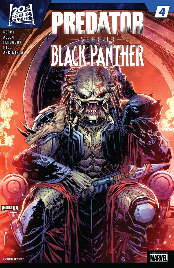 Predator vs. Black Panther #4 cover
