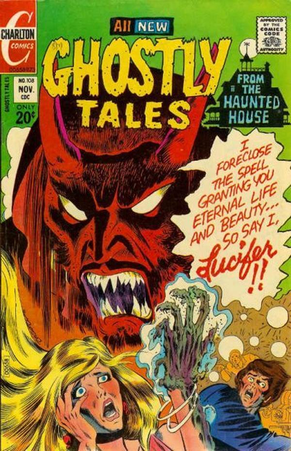Ghostly Tales #108 cover