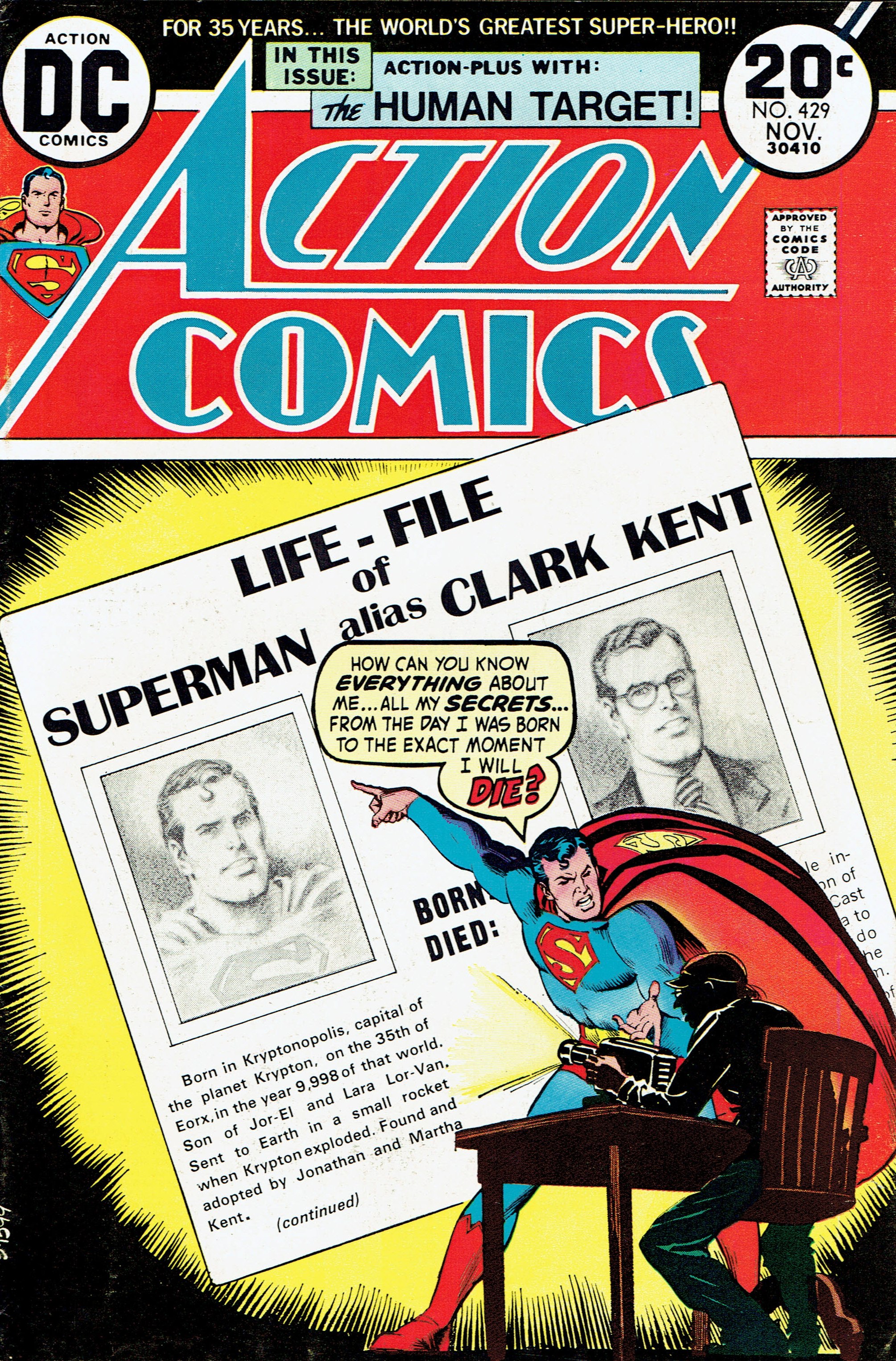 Action Comics #429 cover