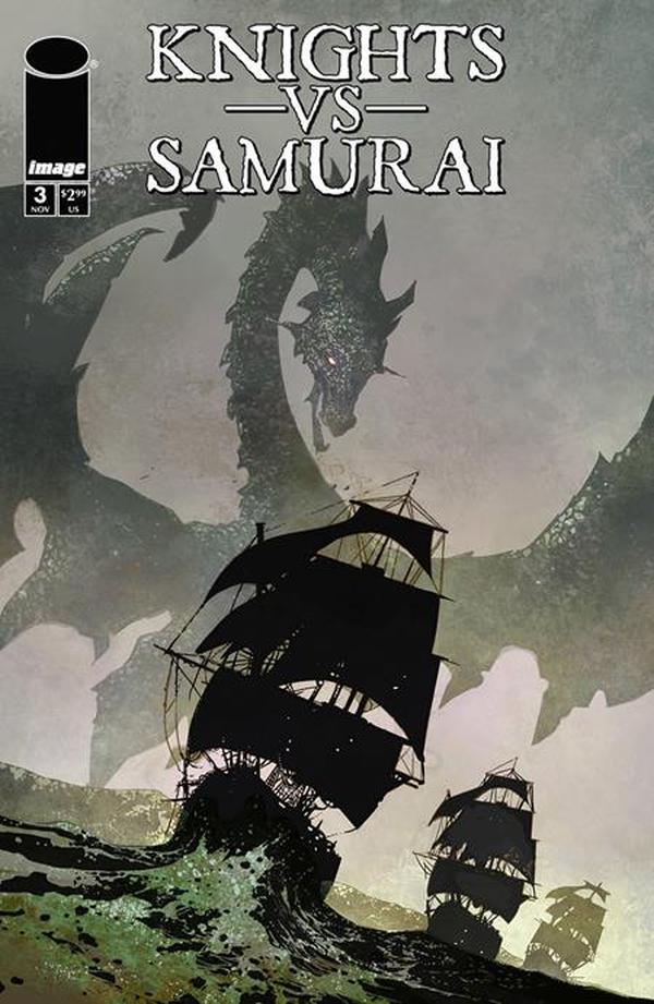Knights vs Samurai #3 cover