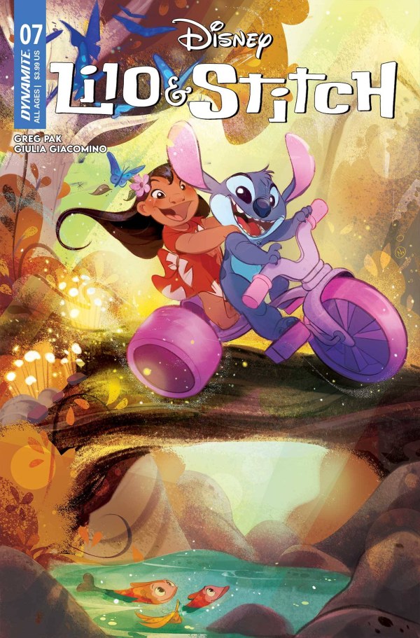 Lilo & Stitch #7 cover