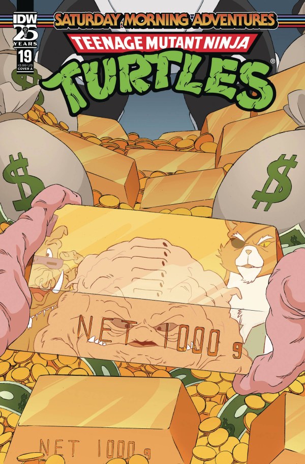 Teenage Mutant Ninja Turtles: Saturday Morning Adventures #19 cover