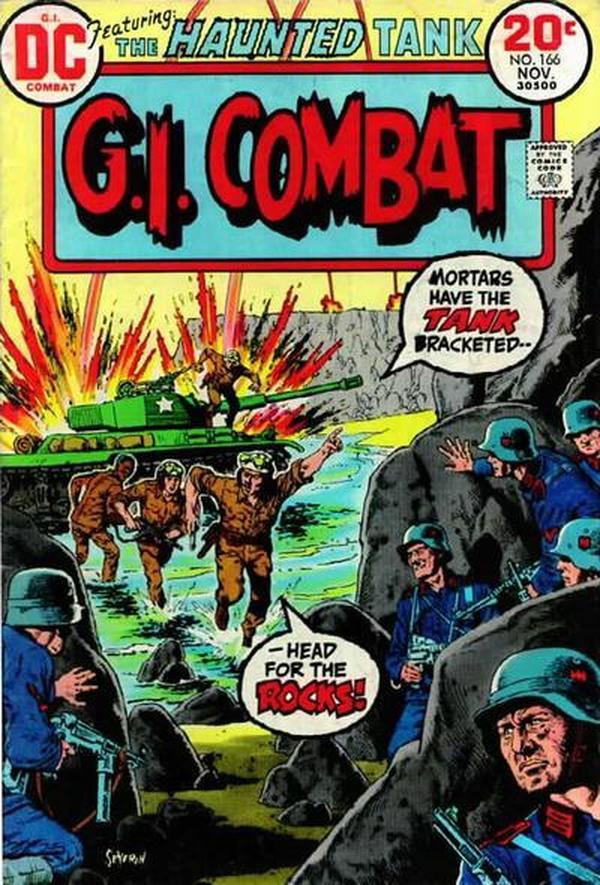 G.I. Combat #166 cover