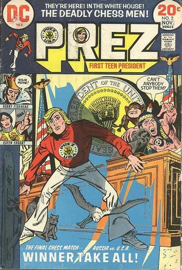 Prez #2 cover