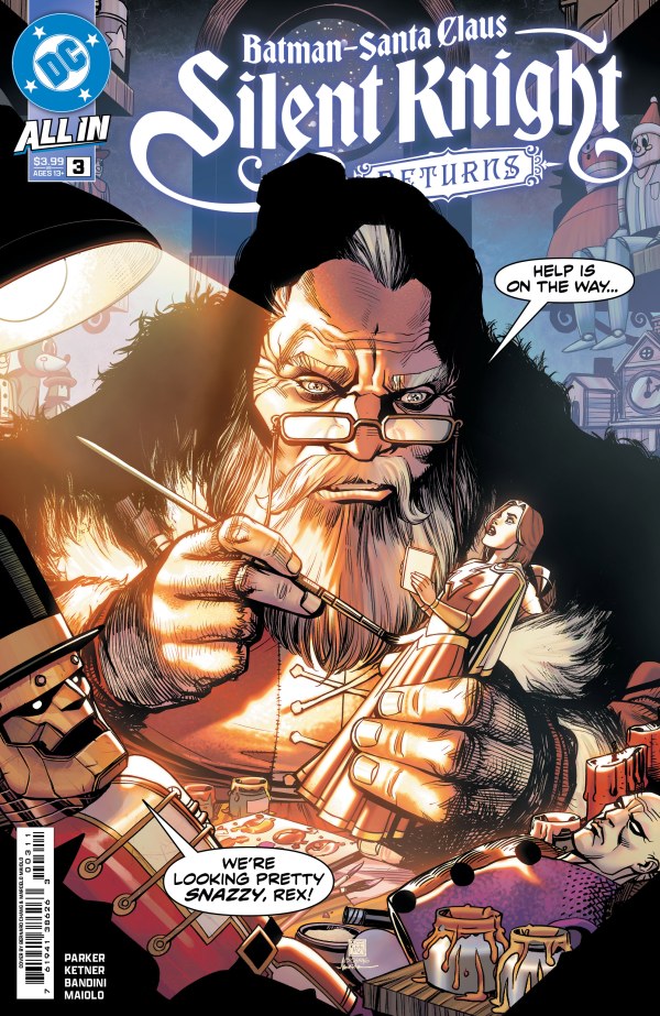 Batman - Santa Claus: Silent Knight Returns #3 cover