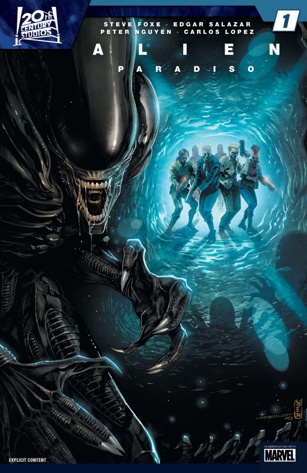 Alien: Paradiso #1 cover