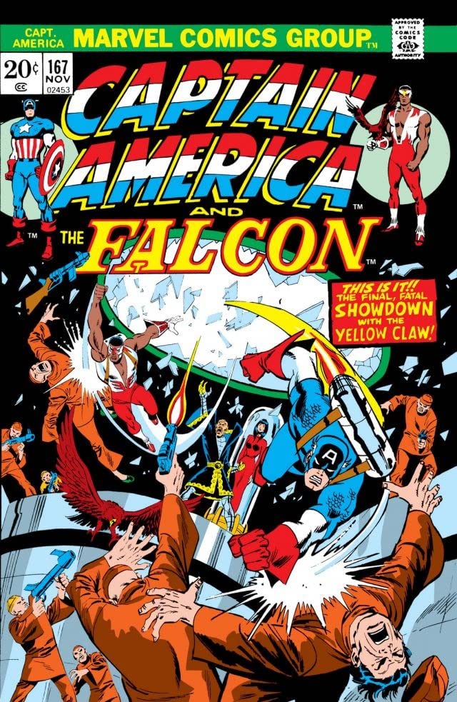 Captain America #167 cover