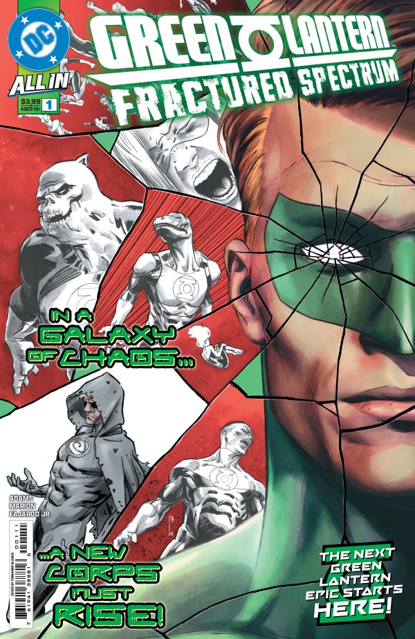 Green Lantern: Fractured Spectrum #1 cover