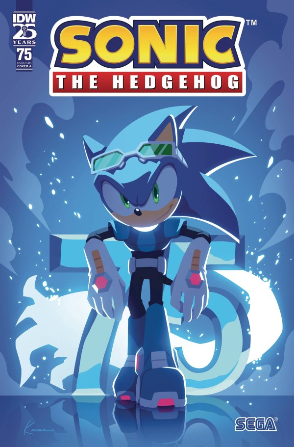 Sonic the Hedgehog #75 cover