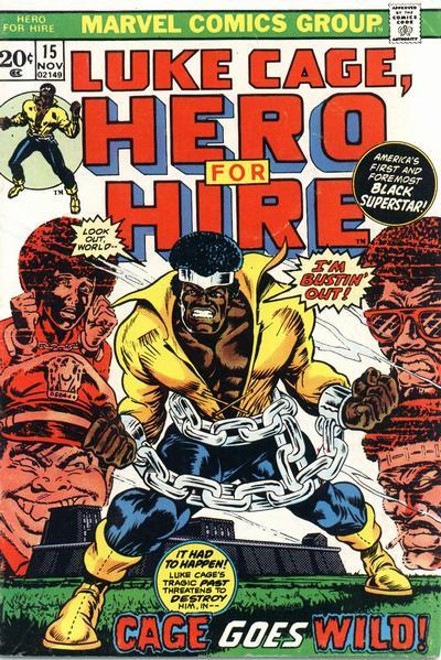Hero for Hire #15 cover